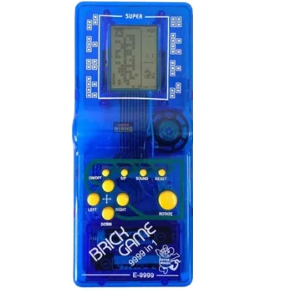 Console Mini Game Antigo Retro 9999 Jogos - Vermelho