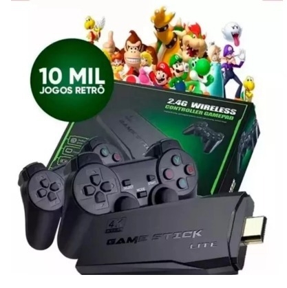 Mini Super Nintendo com 93 mil jogos 2 controles - Super 3D Games