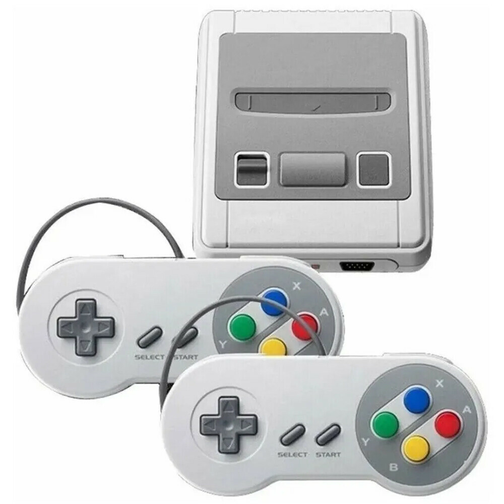 Mini Super nintendo 93 mil jogos 2 controles + Brinde Estrela