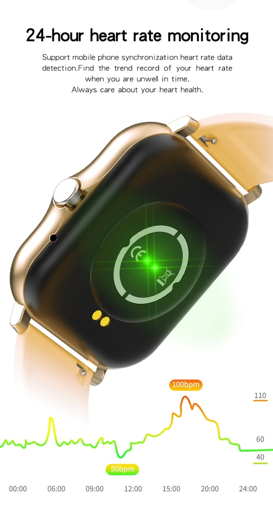 smart watch relógio pulso que monitora a frequencia cardiaca arterial