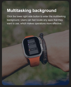 Novo Smart Watch Ultra Series 8 NFC Bluetooth Calls Wirel - comprar online
