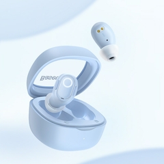 Baseus WM02 Fones de ouvido sem fio TWS Bluetooth 5.3 Fones de ouvido, mini e co na internet
