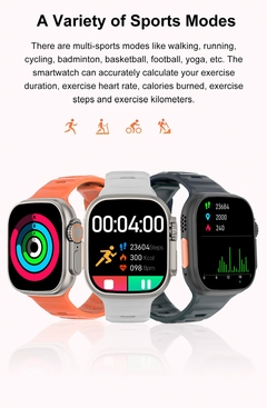 Novo Smart Watch Ultra Series 8 NFC Bluetooth Calls Wirel na internet