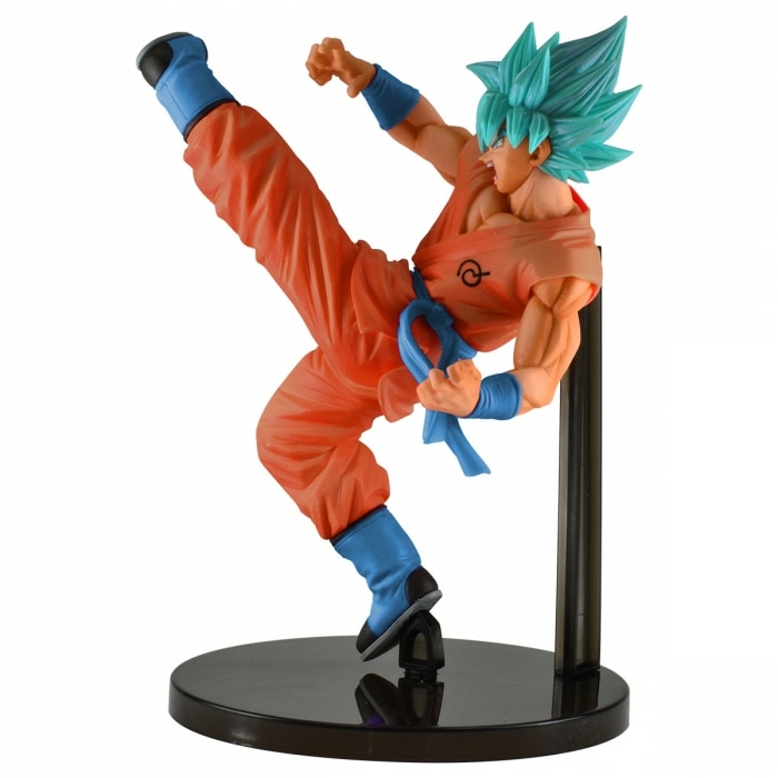 Boneco Goku Super Saiyajin Blue Dragon Ball 30 Cm Original