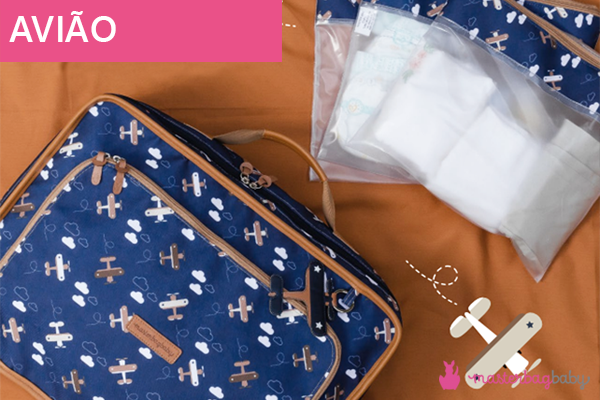 Bolsa Masterbag Baby Coleção Avião
