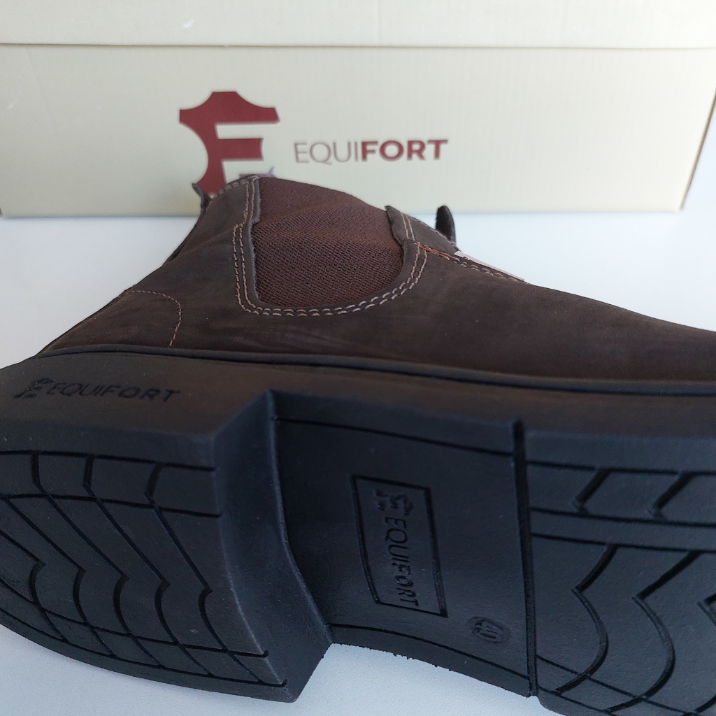 Bota Masculina Nobuck Coturno Tratorada - Marrom