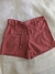 Short com cordão - Salmão - comprar online