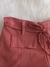 Short com cordão - Salmão