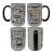 53994 TAZA CERÁMICA SUBLIMADA 15 OZ SERIE A en internet
