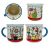 54458 TAZA CERAMIPELTRE MENSAJES E - PRODUCTORA DE MONITOS