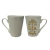 52843 TAZA CERÁMICA ORO MENSAJES B