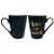 Imagen de 52836 TAZA CERÁMICA ORO MENSAJES A