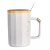 54304 TAZA FANCY TAPA BAMBÚ Y CUCHARA - PRODUCTORA DE MONITOS