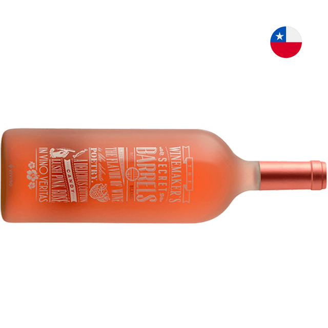 Kirsebær punktum Forhøre Vinho chileno Winemakers Secret Barrels Rosé