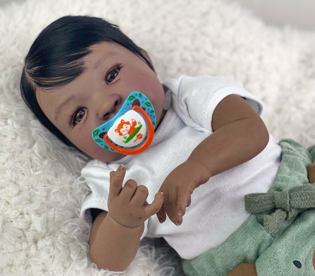 BEBÊ REBORN MENINO EM SILICONE OU PANO RÁPIDA ENTREGA