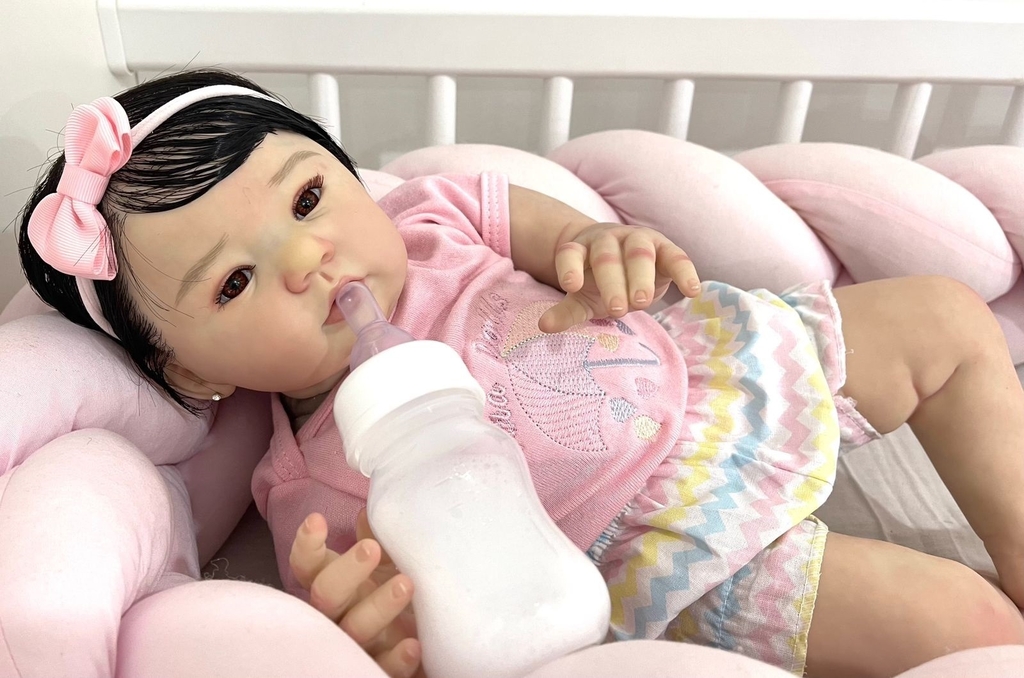 Bebe Reborn Boneca Kilyn Promoção Realista Feito A Mão - Ana dolls