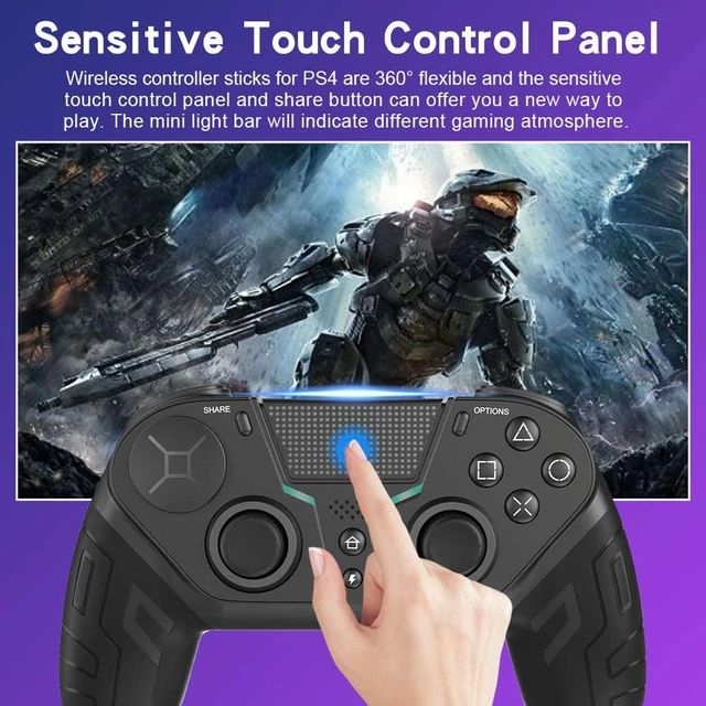 Controle Celular Joystick Bluetooth Pc Ps3 Ps4 Android Jogos