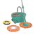 Balde centrifugo con 2 mopas premium