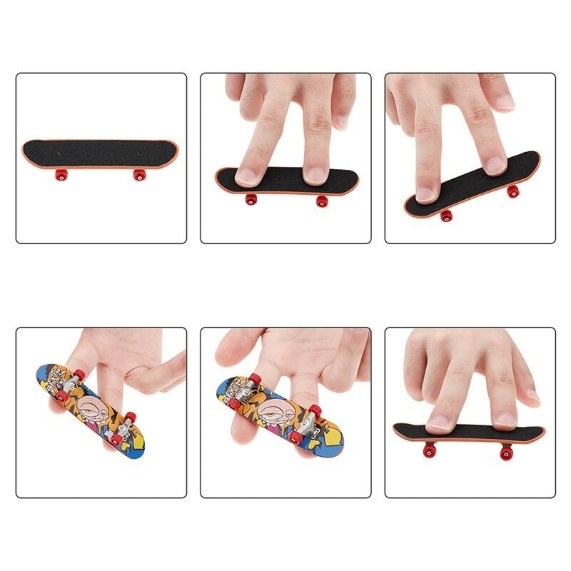 Skate De Dedo X-finger Radical Pró Com Chave + rodinhas Barato no