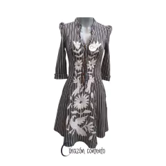 VESTIDO NEGRO TALLA CHICA