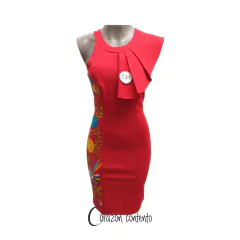 VESTIDO ROJO TALLA CHICA