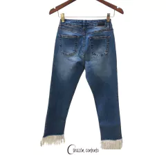 JEANS MEZCLILLA MEDIA TALLA 5 - comprar en línea