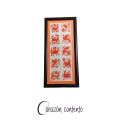 CUADRO DECORATIVO NEGRO