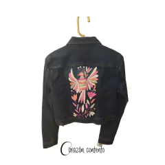CHAMARRA MEZCLILLA MEDIA TALLA CHICA