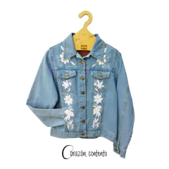 CHAMARRA MEZCLILLA CLARA TALLA CHICA - comprar en línea
