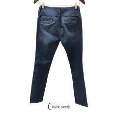 JEANS MEZCLILLA OSCURA TALLA 11 - comprar en línea