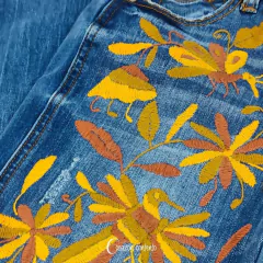JEANS MEZCLILLA MEDIA TALLA 3 en internet
