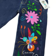 JEANS MEZCLILLA OSCURA TALLA 5 en internet