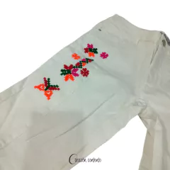 JEANS BLANCO TALLA 5 en internet