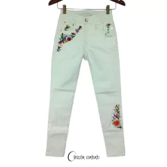 JEANS BLANCO TALLA 5
