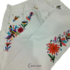 JEANS BLANCO TALLA 5 en internet