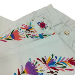 JEANS BLANCO TALLA 5 en internet