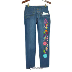 JEANS MEZCLILLA MEDIA TALLA 9