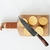 Faca Chef Conjunto Laser Damasco - comprar online