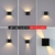 Lâmpada de parede LED 6W/10W à prova d'água. - comprar online