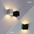 Lâmpada de parede LED 6W/10W à prova d'água. - comprar online