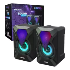 PARLANTE PC SOUL XP100 CON LUZ