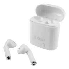 Auriculares Bluetooth Inalambricos Noga Twins 2 Con Base Carga