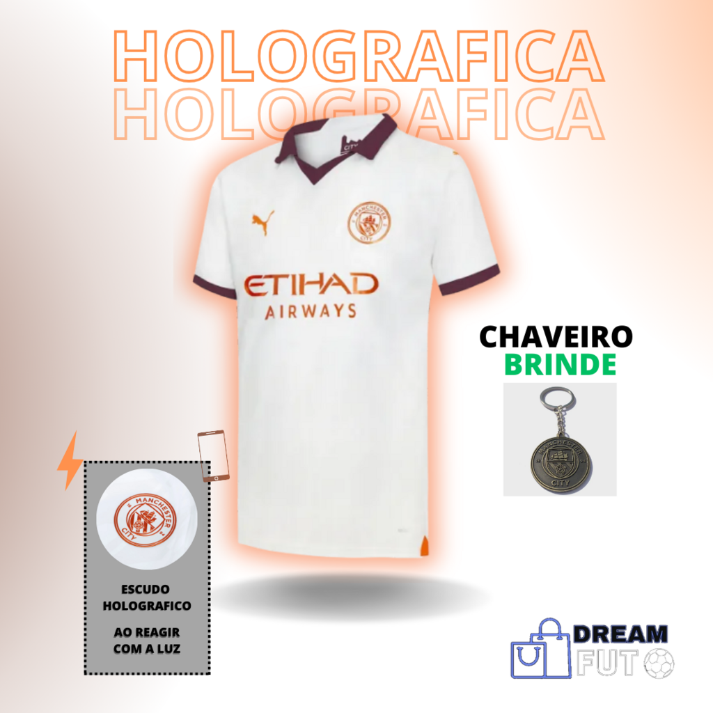 Camisa Manchester City III Jogador - 23/24