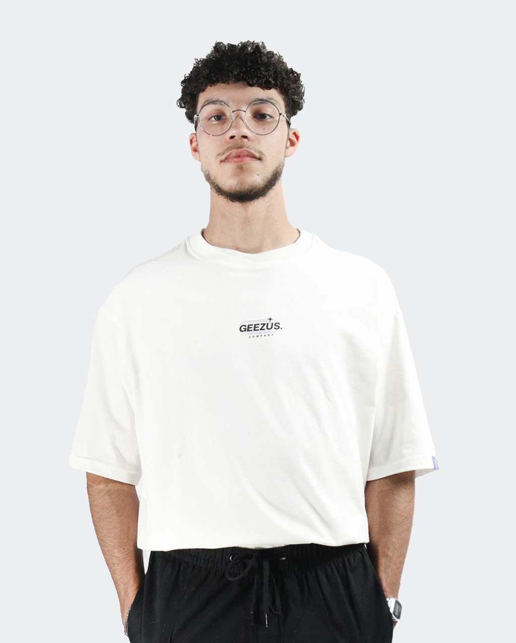 Urban Oversized Trapeze Shirt, White