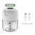 Mini Processador Elétrico de Alimentos Portátil com 3 lâminas de aço inox US