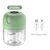 Mini Processador Elétrico de Alimentos Portátil com 3 lâminas de aço inox US - comprar online