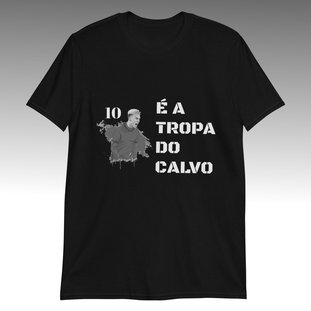 Camiseta Tropa do Calvo Preta