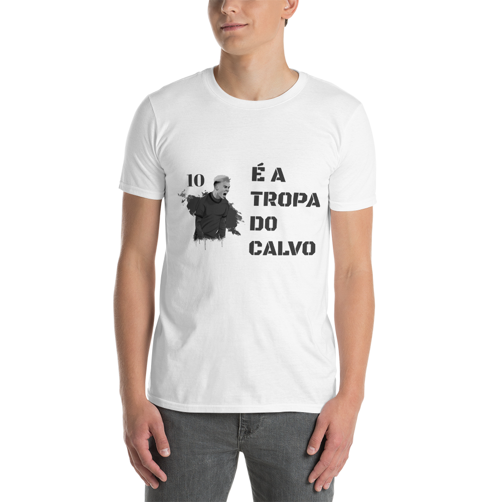 Camiseta Tropa do Calvo Preta