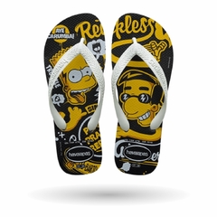 Havaianas Simpsons Preto