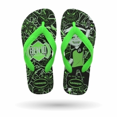 Havaianas Infantil Ben 10 Preto